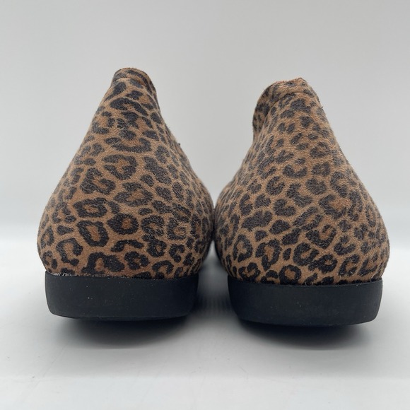 Sabrinas Womens 37 Shoes Flats Cheetah Leopard Round Toe‎ Made in Spain Comfort - Picture 4 of 14